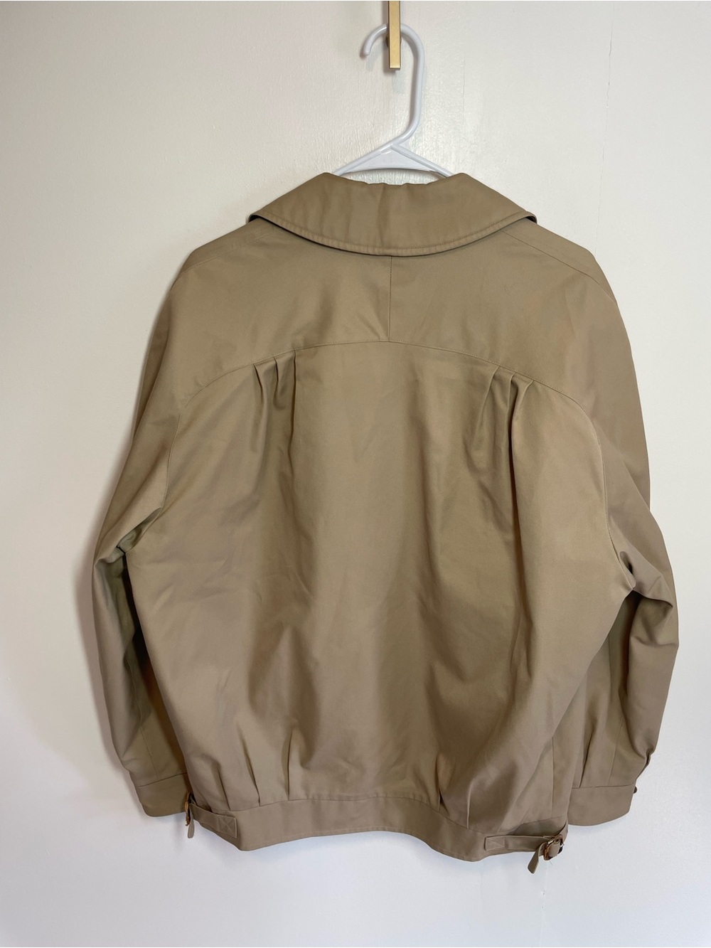 Vintage Burberry Men’s Classic Tan Harrington Jacket - Picture 6 of 9